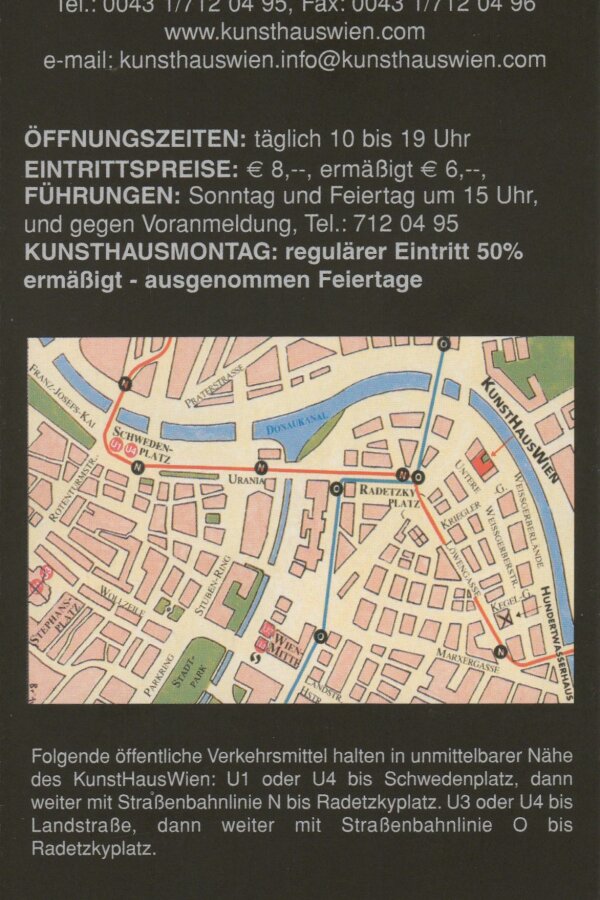 Kunsthaus Wien 2003 katalog